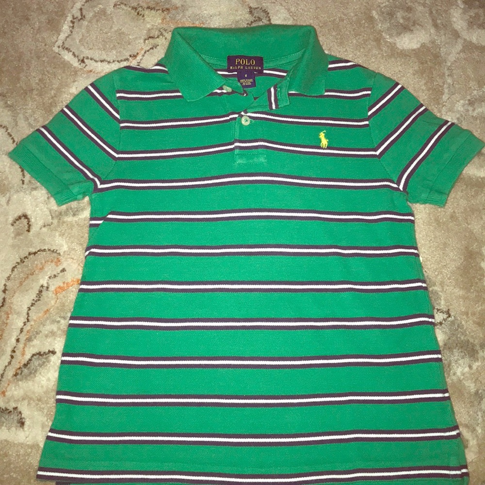 Ralph Lauren boys Polo shirt. Size 6